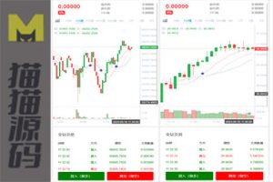 8个语言的交易所/币种交易/秒级合约交易/后台预生成K线/质押获得收益