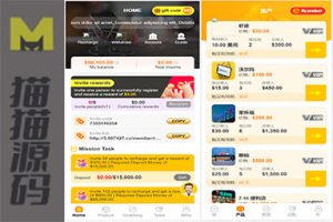 海外的购物超市+虚拟币刷单+投资理财源码