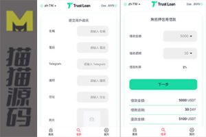 多语言贷款秒U系统/USDT借贷授权/贷款盗U源码