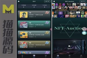 NFT数字收藏源代码/NFT拍卖源代码/DApp收藏拍卖源代码