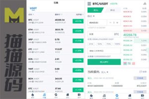 多语言秒合约交易平台/锁仓挖矿/IEO认购/币对交易/法币交易/杠杆交易/附带vue源码和教程