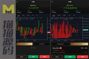 多语言微交易系统/外汇虚拟币贵金属微盘源码