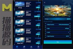 3D Holovision能源产品的投资理财完整源码版本