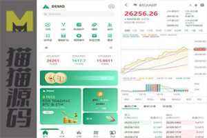 Demo多语言交易所源码/闪兑/C2C交易/永续合约/币币交易/智能矿池/质押借贷