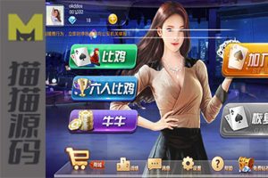 网狐二开完整运营房卡比鸡+牛牛棋牌游戏完整组件