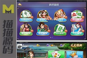 最新更新网狐二开风龙娱乐房卡游戏+金币双模式+双端正常+主打麻将