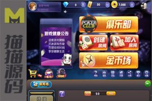 鑫众娱乐王者游戏源码 娱乐版金币+房卡双模式