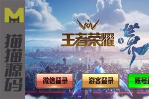 网狐系列/永利二开/王者荣耀UI完整金币棋牌组件