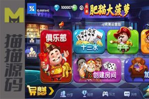 肥猫大菠萝福禄寿完整版棋牌组件 全套数据+房卡合集完美运营